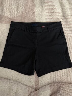 Black Women's Bermuda Shorts with Classic Fit